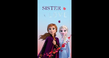 Disney Frozen Autumnal Strandlaken - 70 x 120 cm - Multi