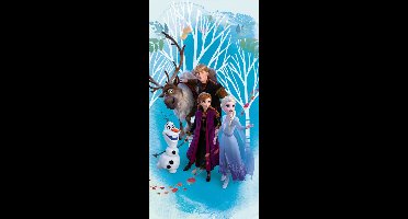 Disney Frozen Strandlaken - 70 x 140 cm - Blauw