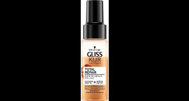 Gliss Total Repair Anti-Klitspray 50ml, voor droog & beschadigd haar