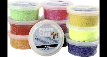 Foam Clay basispakket + isomo figuren - Knutselen - Boetseerklei - Knutselpakket