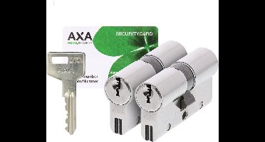 AXA Dubbele veiligheidscilinders (Xtreme Security) 30-30 mm:  2 stuks gelijksluitend - SKG***