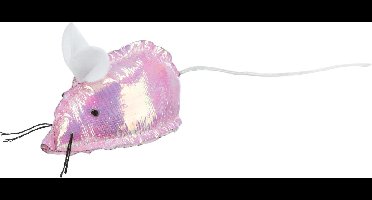 Trixie glittermuis met catnip