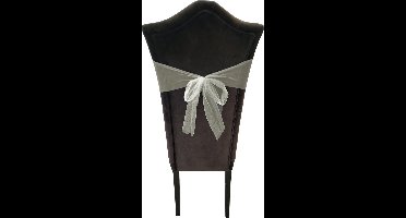 Tule stof op rol - creme wit - 30cm x 9meter - Organza/mesh decoratie stoffen