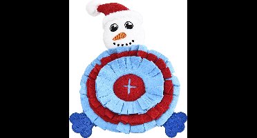 Duvoplus - Speelgoed Voor Dieren - Hond - Xmas Snack Mat 27x23,5cm Meerkleurig - 1st