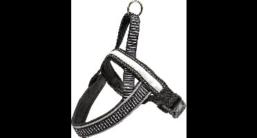 Duvoplus - Hondentuigje - Hond - Explor City Paris Harnas Led Nylon S - 49-50cm/25mm Zwart - 1st