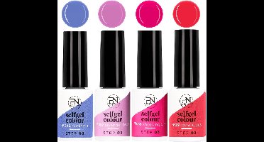 PN Selfcare Floral Fusion - Gellak - Hema vrij - Gel Nagellak - Gellak Starterspakket - 4x6ml