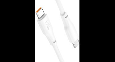 Hoco Snellaad en Data Kabel USB-C naar USB-C 100W 1 meter