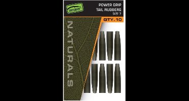 FOX Edges Naturals Power Grip Tail Rubbers - Loodsysteem