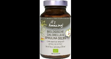 It's Amazing Biologische Chlorella & Spirulina 500 mg - 240 tabletten
