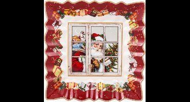 Villeroy & Boch Serveerschaal Toy's Fantasy Santa - 23 x 23 cm