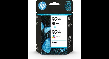 HP 924 - Inkcartridge - Kleur en Zwart