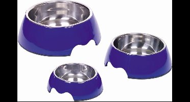 Nobby eetbak Nobly - melamine - blauw - 350 ml