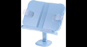 180° Rotation Adjustable Book Holder with Page Clips - Suitable for Reading Cookbooks and Textbooks in Bed or Sofa