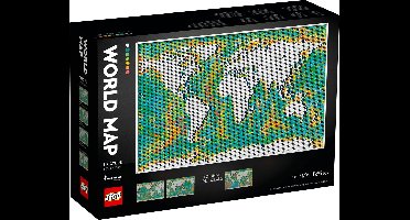 LEGO ART Wereldkaart 31203