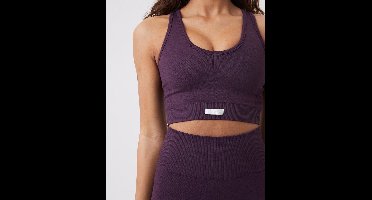 Björn Borg - Dames - Performance Low Seamless Bra - Paars - Maat M / L