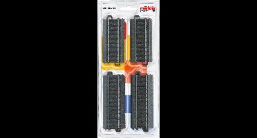 Märklin Start up - set rechte rails (inhoud 6 stuks)