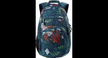 NITRO Laptop rugzak Rugzak met laptopvak Daypacker Collection Stash 29 Backpack Tropical Kleurrijke