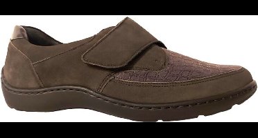 Waldlaufer Klittenbandschoen 496H31 321 052 Grijs Stretch