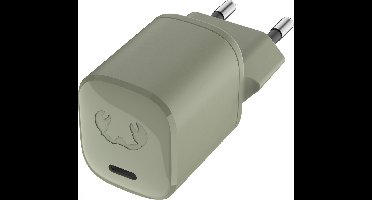 Fresh 'n Rebel USB-C mini Snellader - USB-C oplader - 20W PD - Compact en Veilig - Dried Green
