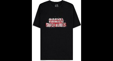 Marvel Comics - Super Heroes - Retro Logo - T-shirt - XL