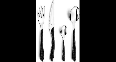 Amefa - Eclat 16-delige Bestekset - Zwart