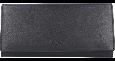 Bugatti Vertice portemonnee leer 19,5 cm - Dames - Horizontaal - schwarz