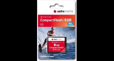 AgfaPhoto Compact Flash, 8GB flashgeheugen CompactFlash