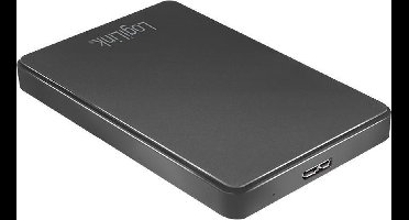 LogiLink UA0339 behuizing voor opslagstations 2.5'' HDD-/SSD-behuizing Zwart