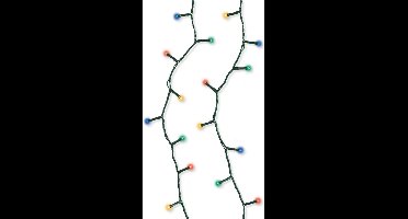 Lumineo Kerstverlichting - 8 functie effect - gekleurd - 200 lampjes - 10M