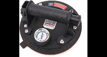 HBM tegelzuignap 200 mm met vacuümpomp, hijscapaciteit 110 kg, horizontaal draagvermogen 150 kg