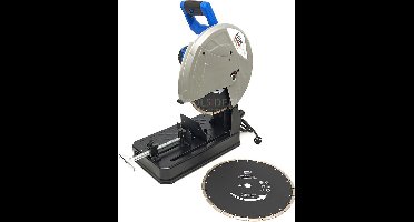 HBM 350 mm Professionele Steenzaagmachine - 2300W Inclusief 2 Diamantzaagbladen