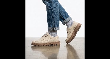 Palladium - DUNELITE MOC M - Vrije tijdsschoenenHeren veterschoenHeren sneakersCasual - Kleur: Wit/beige - Maat: 47