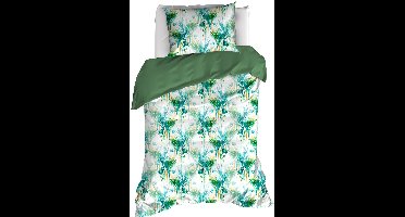 De Witte Lietaer Dekbedovertrek Bambus, Peacock - 140 x 200/220 - Katoen Percal