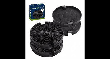 2x Koolstoffilter voor Bosch 653729 / 00653729 / DHZ5195