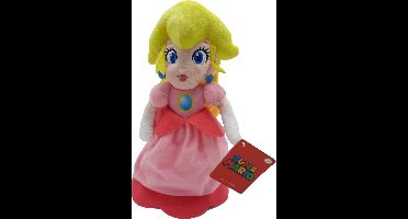 Nintendo Super Mario Prinses Peach knuffel - Princess pluche speelgoed - 29 cm