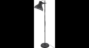 Leitmotiv Vloerlamp Tuned - IJzer Zwart - 180x35cm - Scandinavisch - Staande lampen voor Woonkamer - Slaapkamer