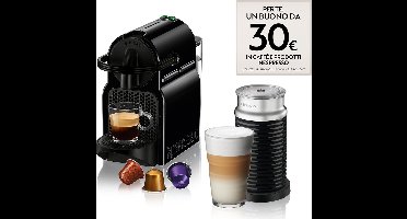Nespresso De'Longhi Inissia EN 80 BAE Koffiemachine - Zwart