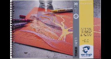 Van Gogh Aarderood Toned Paper - 30 vellen, formaat 29.7 x 21 cm (A4)
