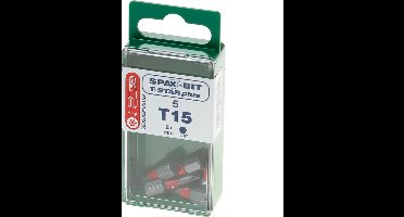 Spax bit t-star 50mm t15(5st)