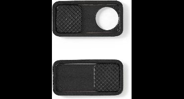 Nedis Camera Cover - Apparaat: Notebook - Kunststof - Lijm aan achterzijde - 1 Stuks