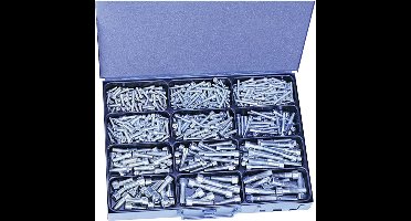 810777 Inbusschroeven-assortiment 400 onderdelen
