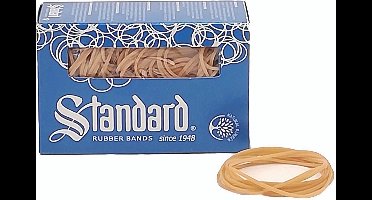 Elastiek Standard Rubber Bands 18 80x1.5mm 100gr 330 stuks bruin | 10 stuks