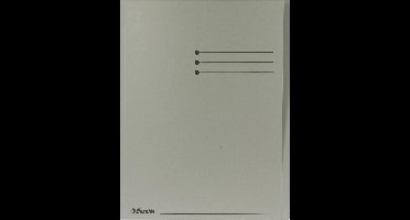 Esselte dossiermap grijs, pak van 100 stuks 4 stuks