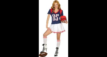 ATOSA - Amerikaanse voetbal speler kostuum voor vrouwen - XS / S (34 tot 36)