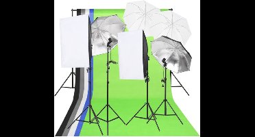 vidaXL - Fotostudioverlichtingsset