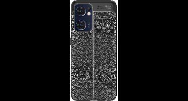 Just in Case hoesje geschikt voor Oppo Find X5 Lite - TPU Hoesje Flexibel Soft Design - Zwart