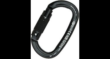 Kong Ovalone zwarte veiligheidshaak