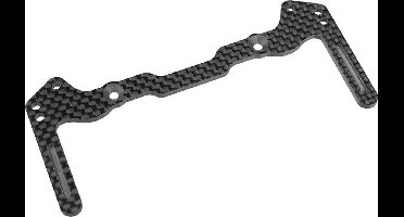 Team Corally - Rear Brace FSX-10 - Lateral - Graphite 2.5mm - 1 pc