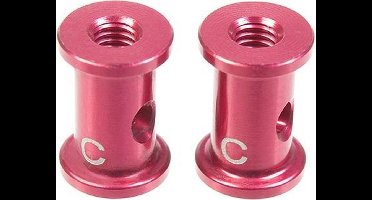 Team Corally - Alum. Spacer Holder - C - 10mm - 2 pcs