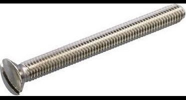 Metaalschroef Din964 M6x80mm Lk RVS A2 Per Stuk
